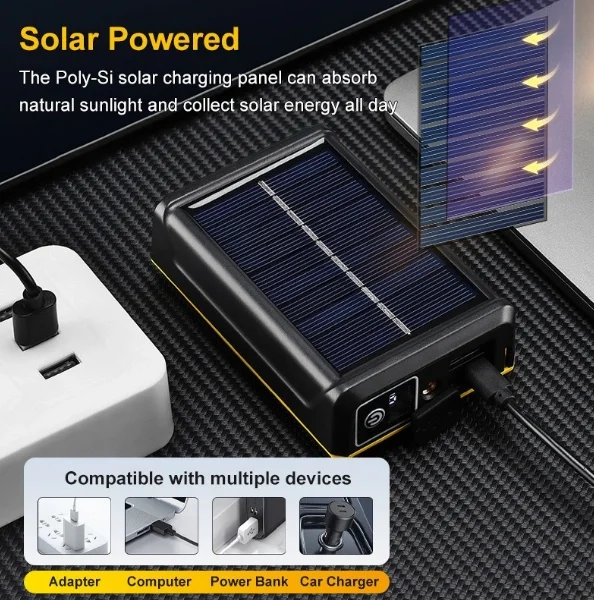 F.b.ı Pro F-3003 Alüminyum Pm10-tg Led Type-c Powerbank Ve Solar Şarjlı Kamp Kafa Feneri F.b.ı Pro F-3003 Alüminyum Pm10-tg Led Type-c Powerbank Ve Solar Şarjlı Kamp Kafa Feneri
