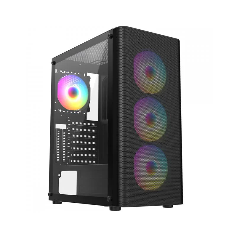 FC-9385G Gaming Kasa - 550W PSU, 4X8120mm Fan, ATX Midi Tower, Siyah Fiyatı, Yorumları ve Özellikleri