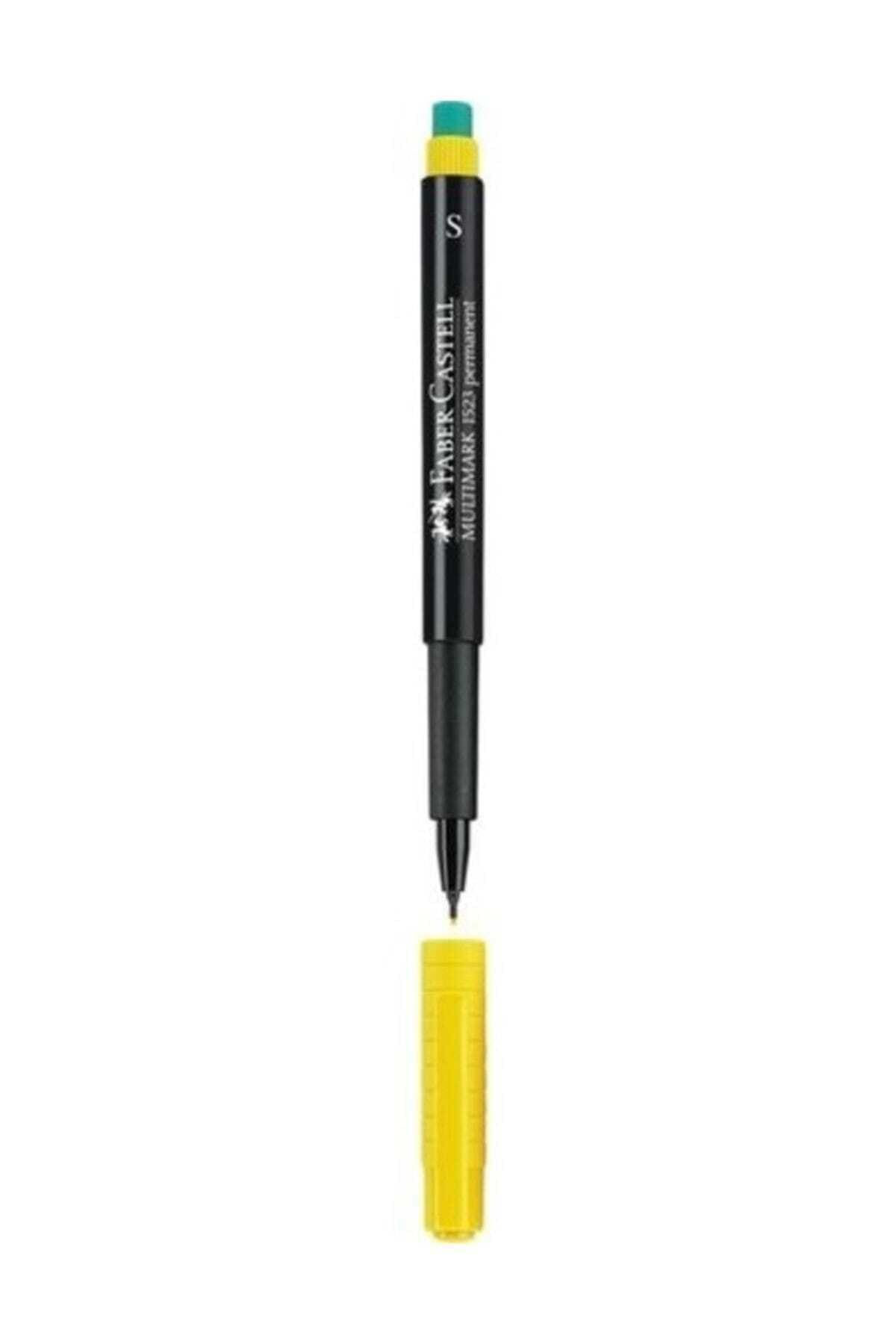F.C. Multimark 1523 Permanent Asetat Kalemi 0.4 mm (S) SARI 10`lu