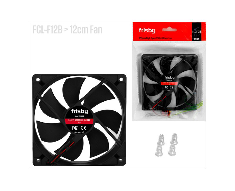 Frisby Fcl-F12b Kasa Fani 12Cm 4-Pin