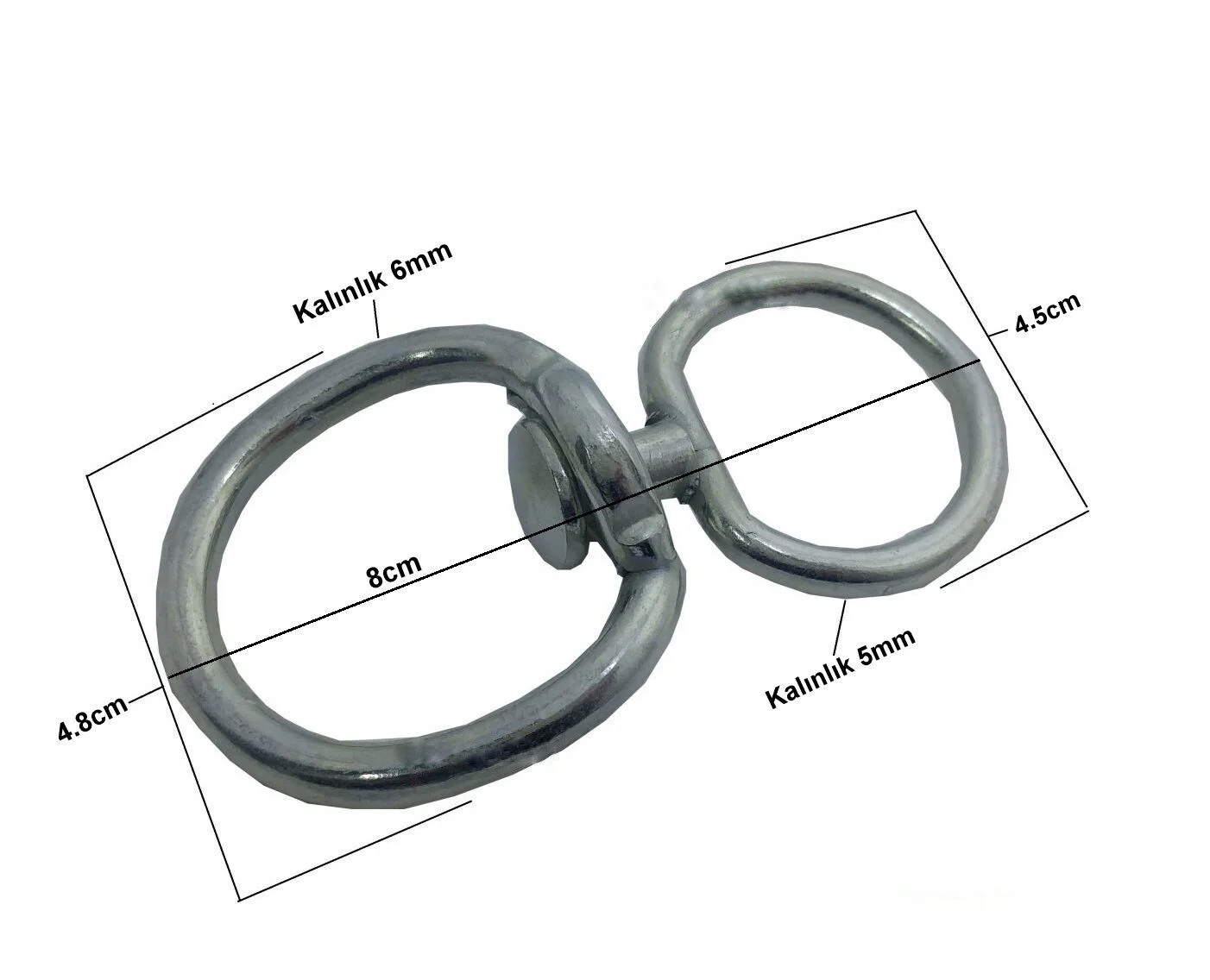 FD 003   Galvenizli Metal Firdöndü 8mm