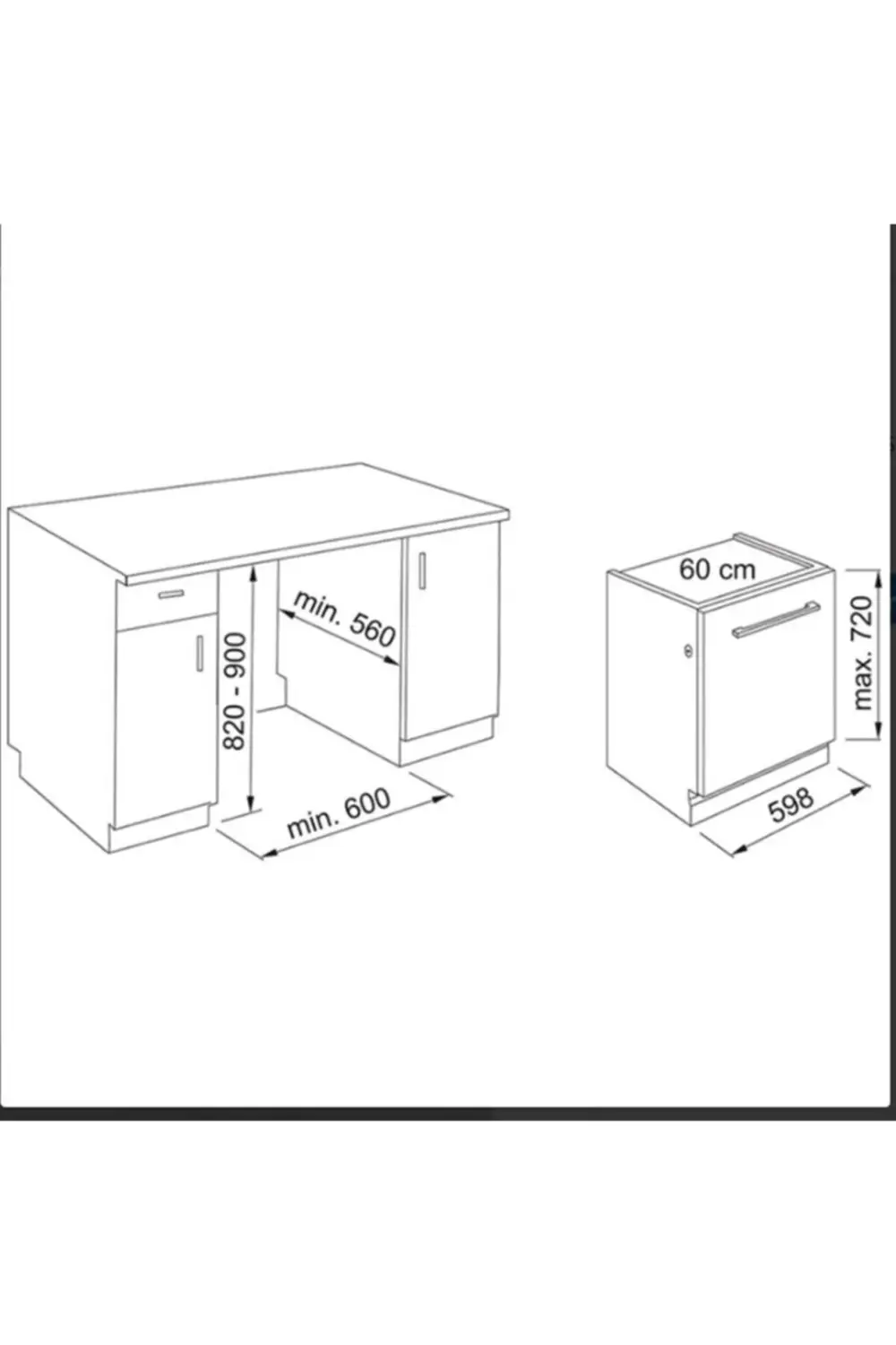Fdw 614 D6p Dos Tam Ankastre Bulaşık Makinesi