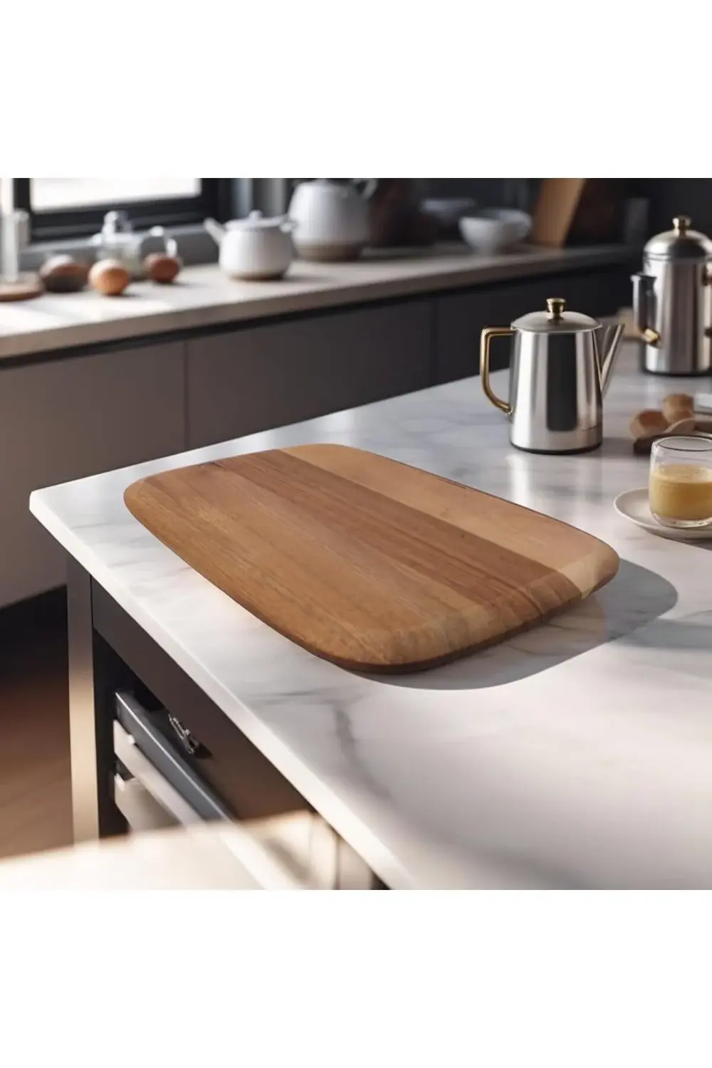 fee Akasya Kesme Tahtası Antibakteriel Yıkanabilir Doğrama Tahtas