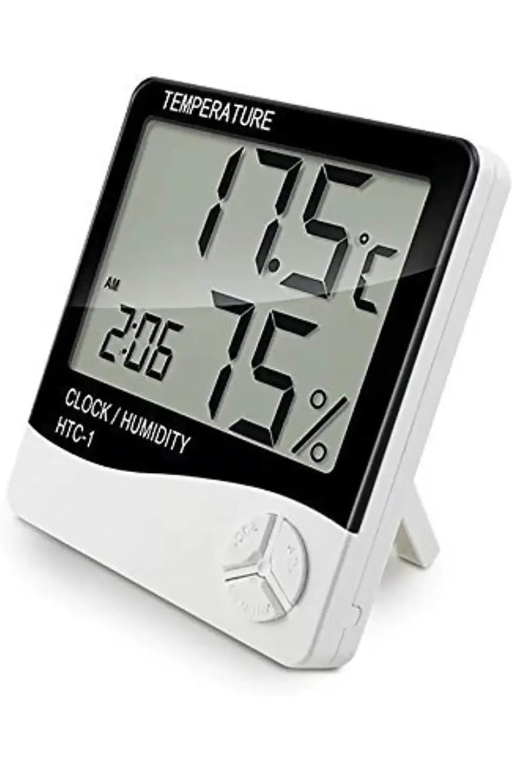 fee J52YT1927 Masaüstü Dijital Termometre Nem Ölçer Saat 890831