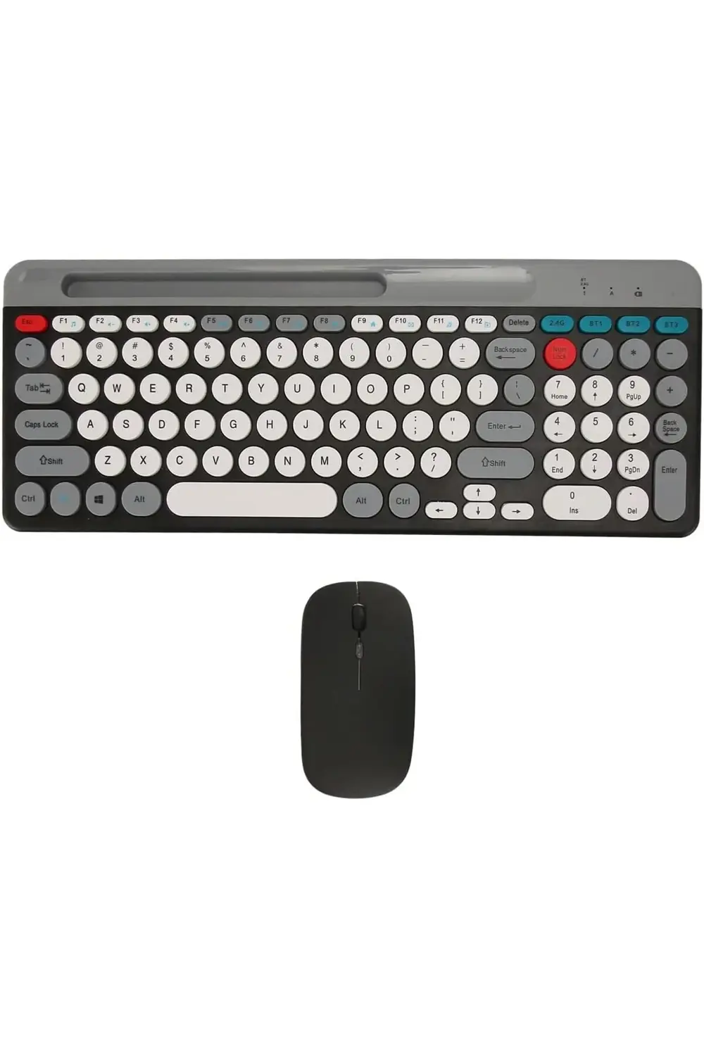 fee Klavye Mouse Kablosuz Klavye ve RGB Mouse Set 2.4G ve Batarya
