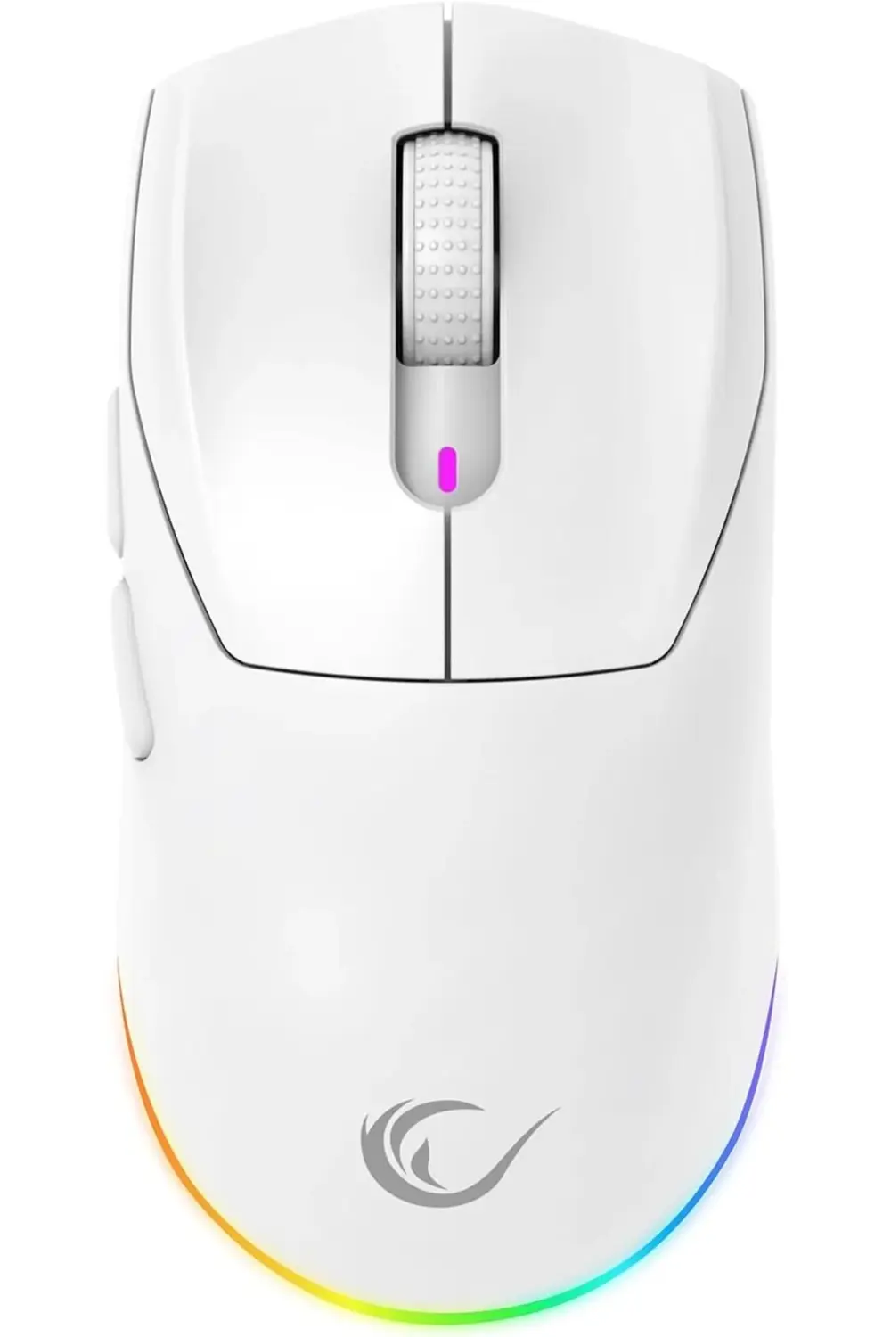 fee PROTE M5 PRO Kablosuz Beyaz RGB Ledli Şarjlı 26000 DPI 3395 S