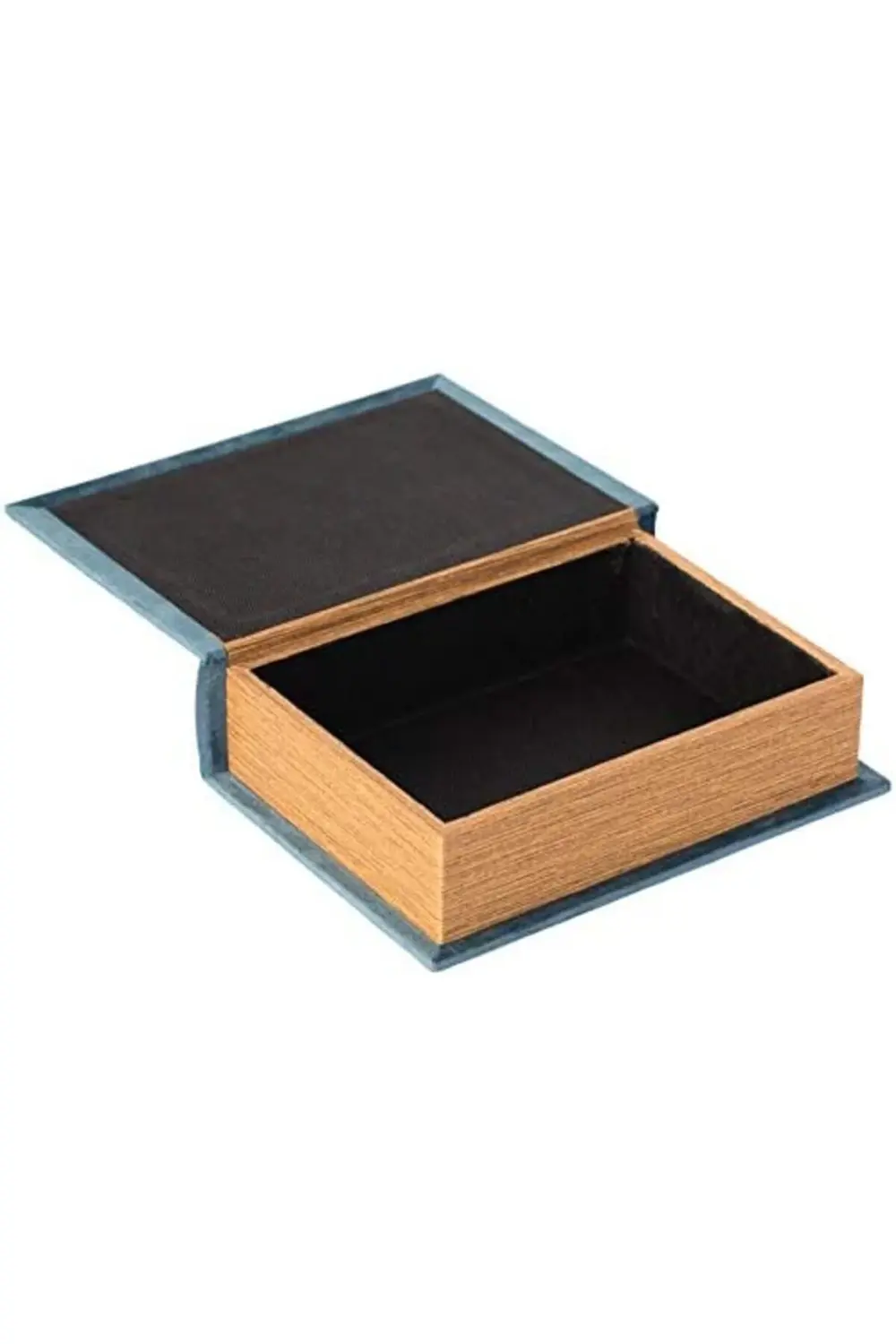 fee Vintiquewise QI003691.B kitap şeklinde dekoratif saklama kutu