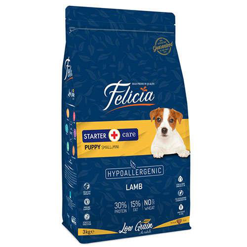 Felicia Kuzulu Küçük Orta Irk Yavru Köpek Maması 3 kg