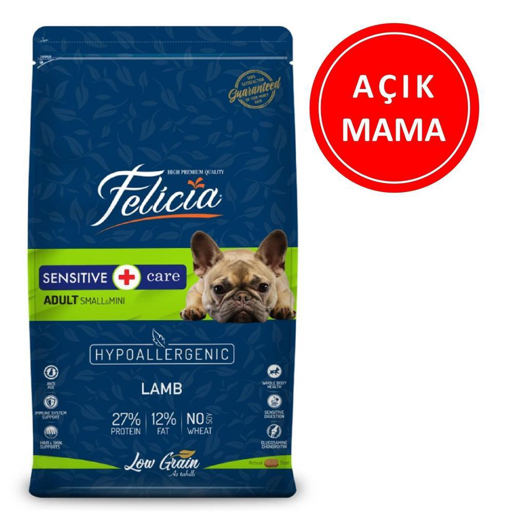 Felicia  Kuzulu Küçük İrk Yetişkin Köpek Mamasi 1 Kg Açik