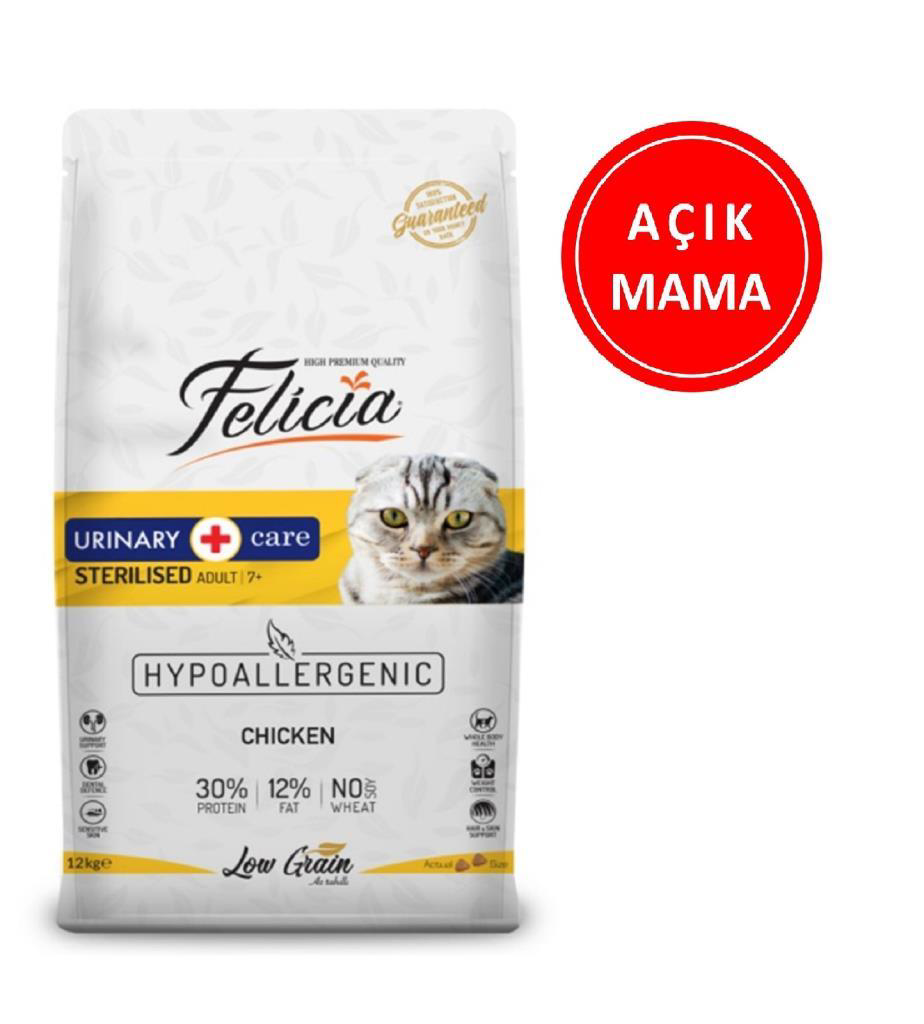 Felicia Sterilised Tavuklu Kısır Kedi Maması 1 Kg AÇIK