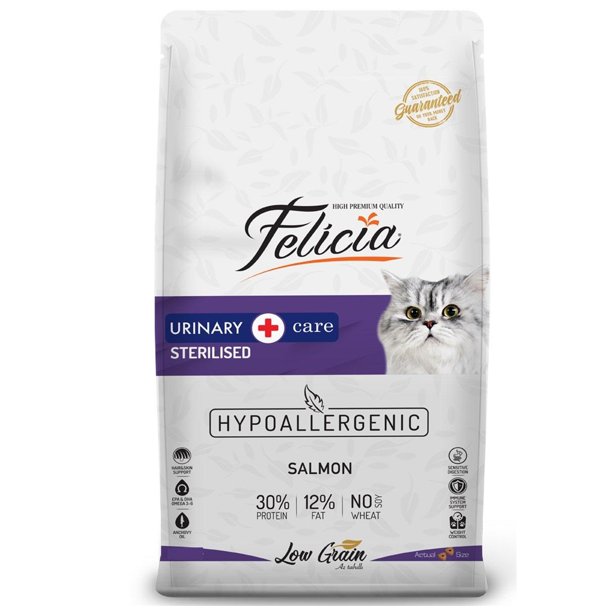 Felicia Sterilised Somonlu Kısır Kedi Maması 2 Kg