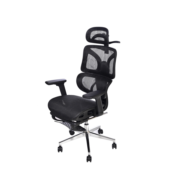 Felix  Ayak Uzatmalı Çalışma Koltuk Siyah