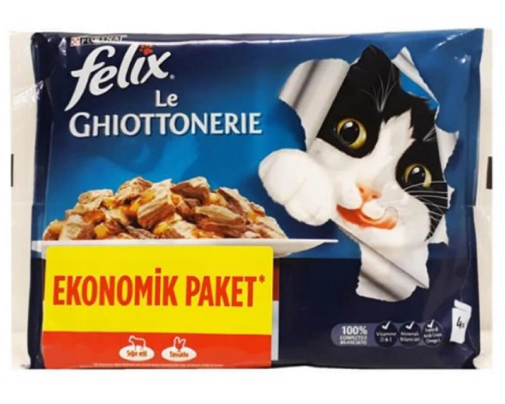 Felix Sığır Ve Tavuk Yaş Kedi Maması 4 Al 3 Öde Felix Sığır Ve Tavuk Yaş Kedi Maması 4 Al 3 Öde