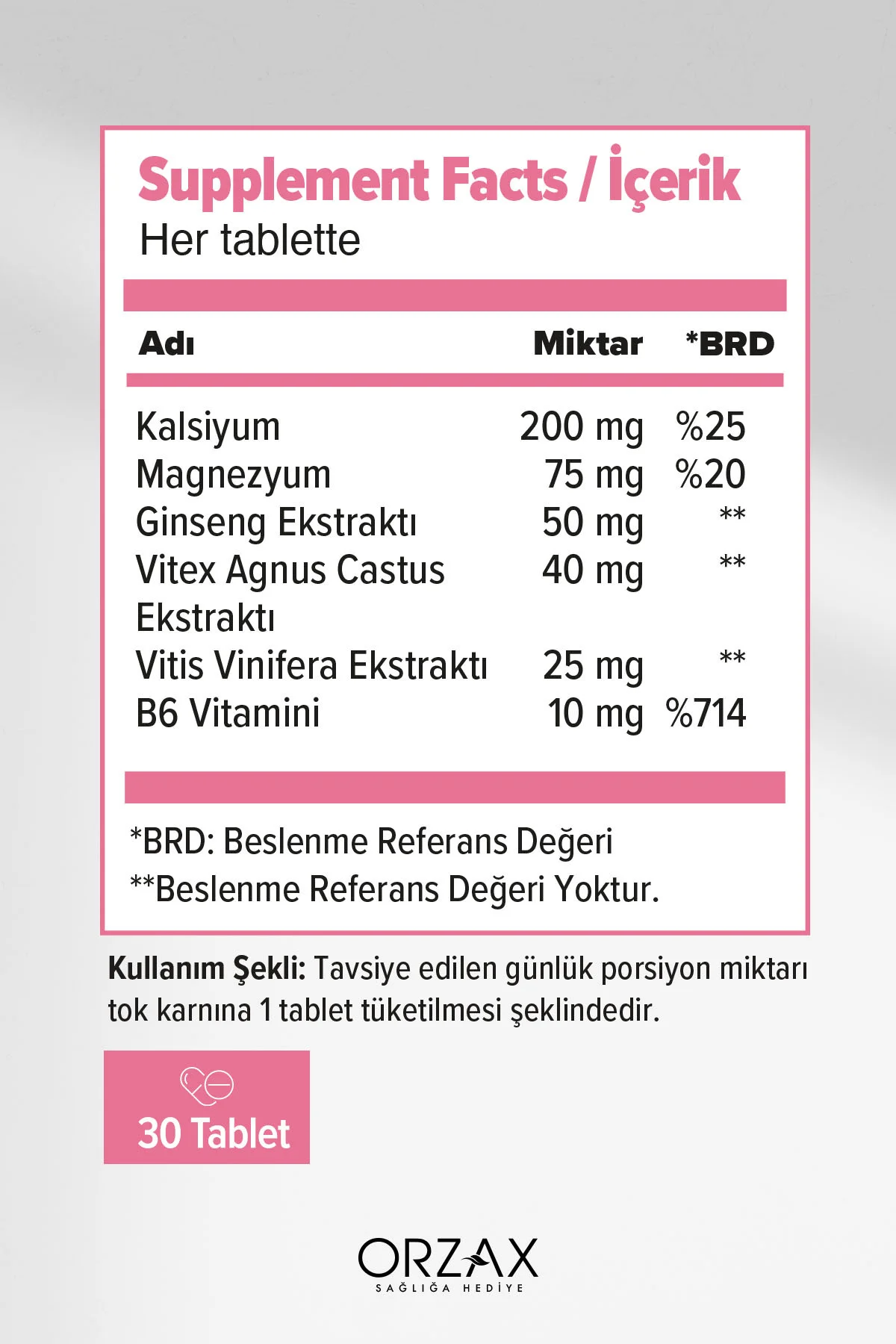 Feminex 30 Tablet