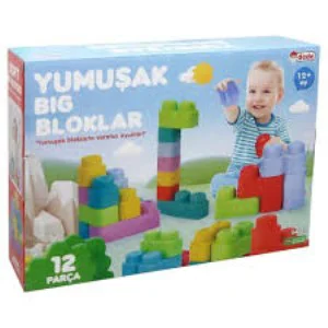 Fen Toys Yumuşak Big Bloklar 12 Parça Fen Toys Yumuşak Big Bloklar 12 Parça