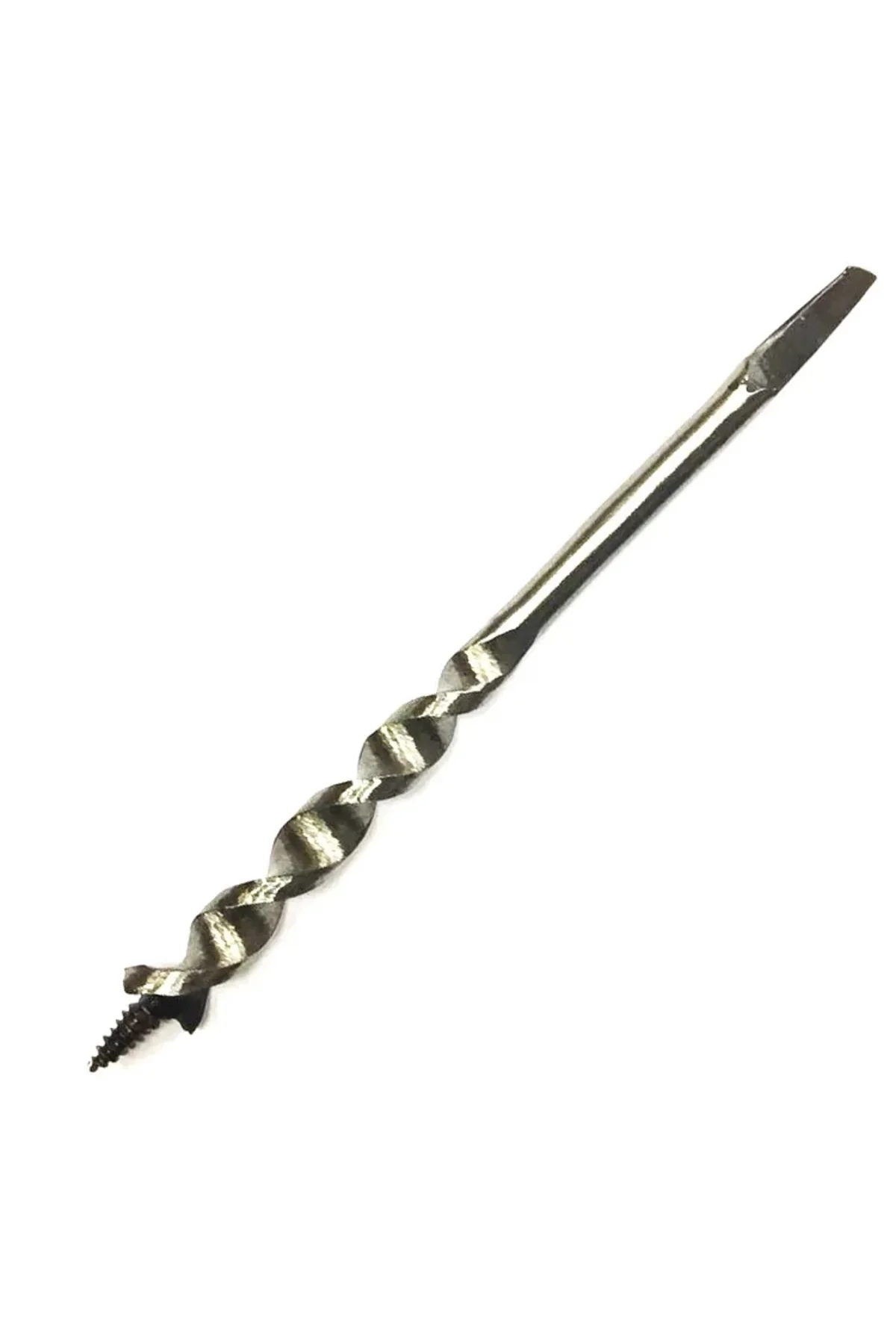 Fenerli Ahşap Burgu El / Matkap Ucu - Dört Köşe 16 Mm