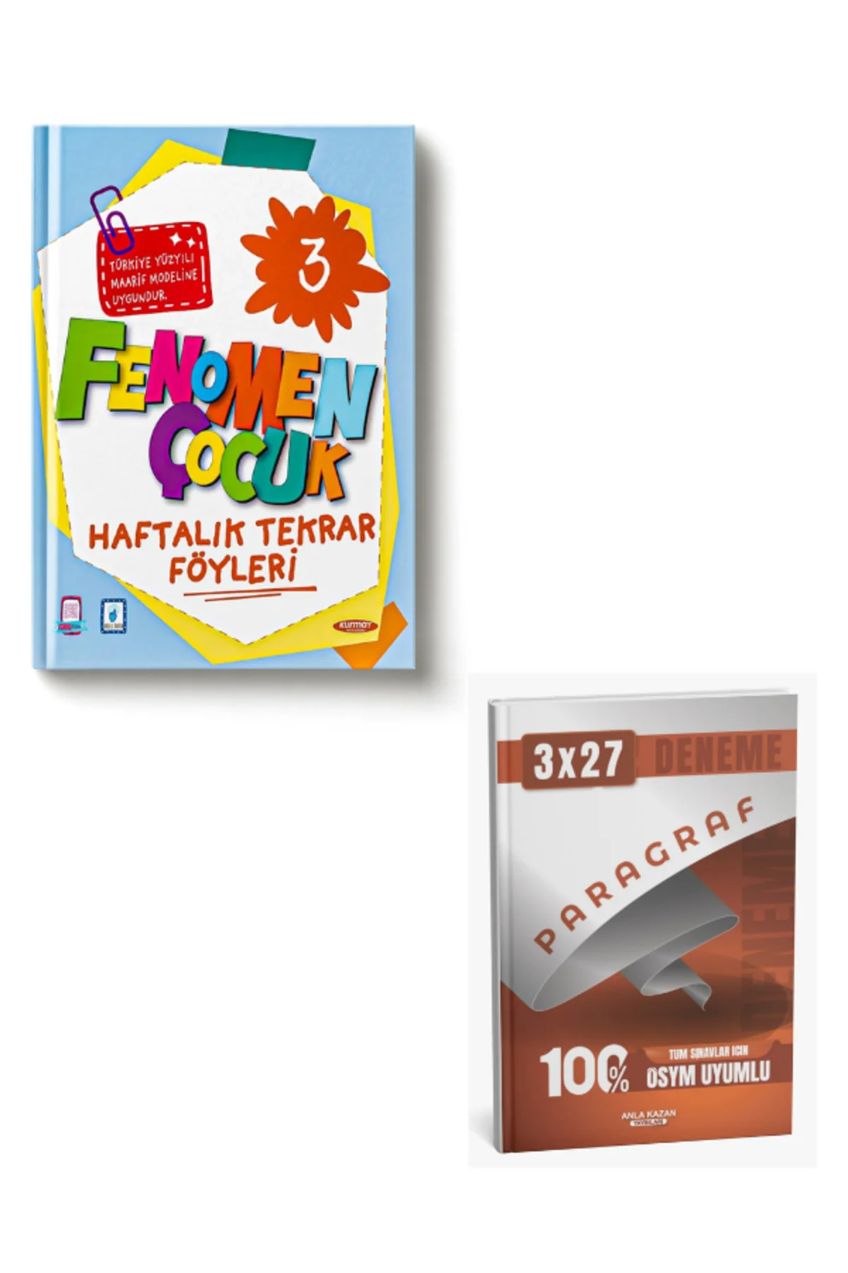 Fenomen 2027 3. Sınıf Haftalık Tekrar Föyleri Güncel Baskı+ Anla Kazan Paragraf