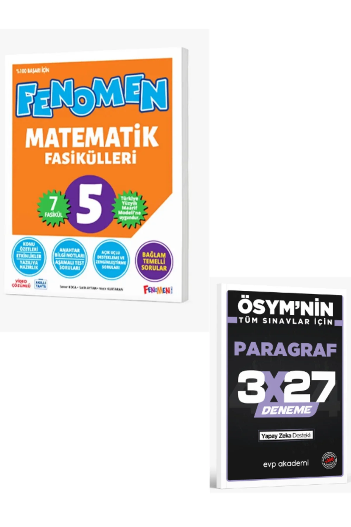 Fenomen 2027 5. Sınıf Fenomen Matematik Fasikülleri+ Paragraf