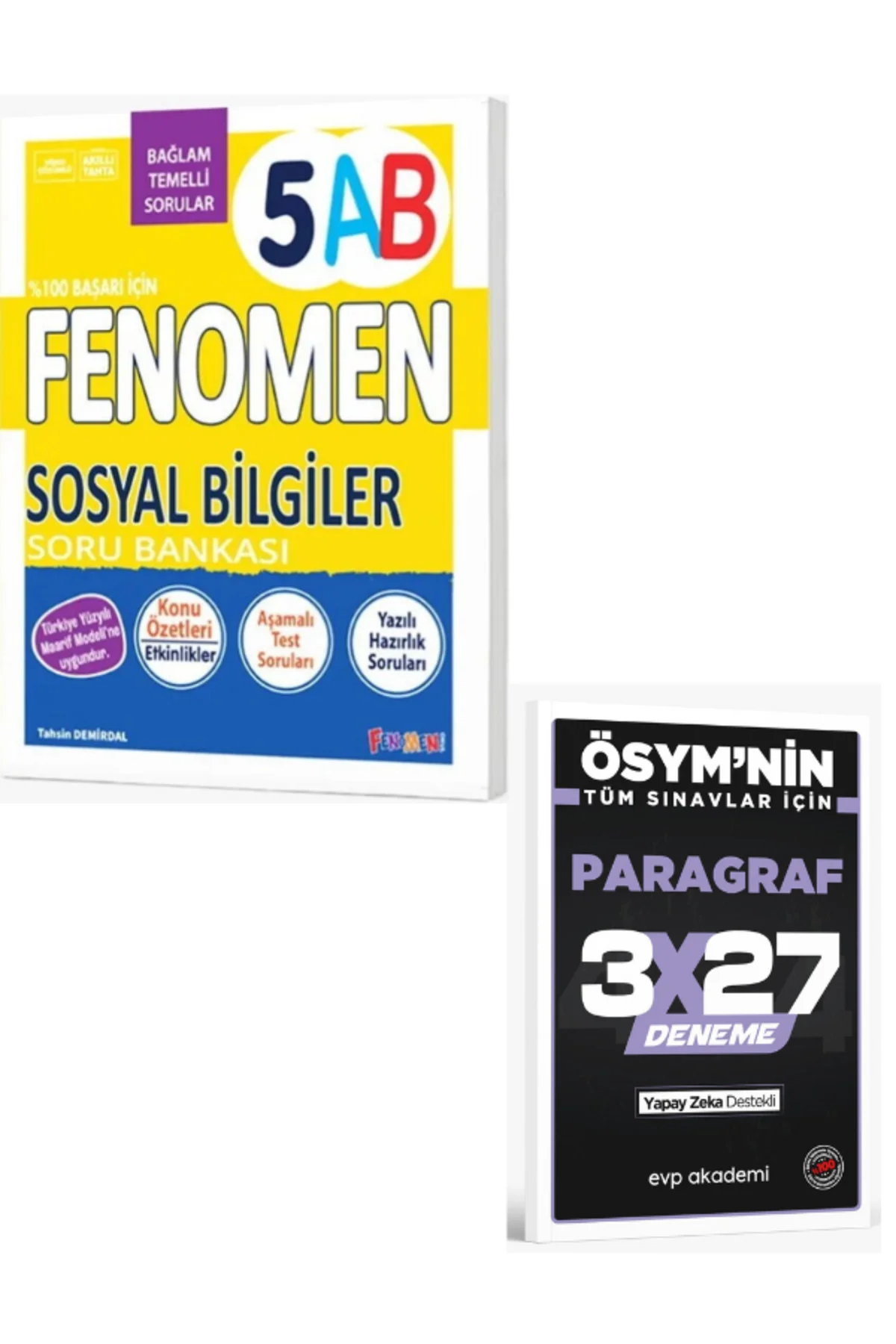 Fenomen 2027 5. Sınıf Sosyal Bilgiler A ve B Soru Bankası+ Paragraf