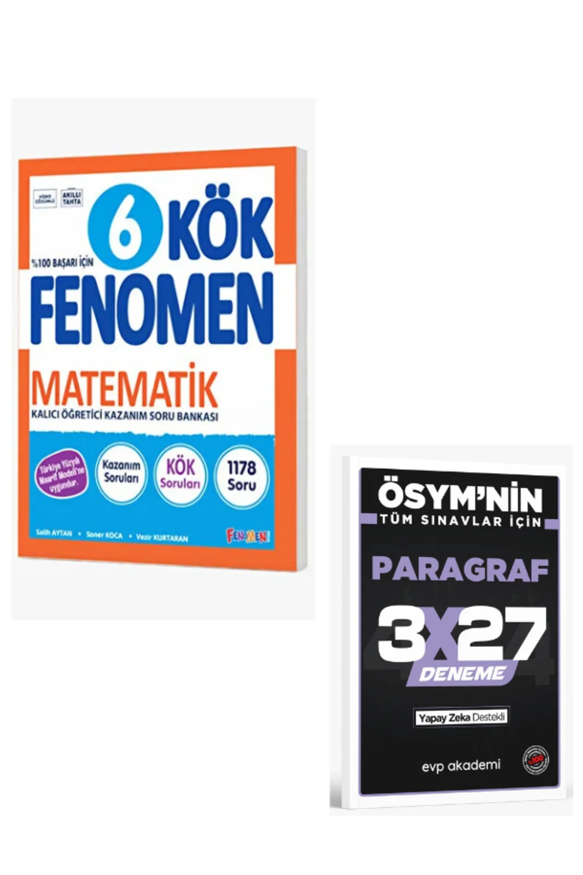 Fenomen 2027 6. Sınıf Matematik KÖK Soru Bankası+ Paragraf