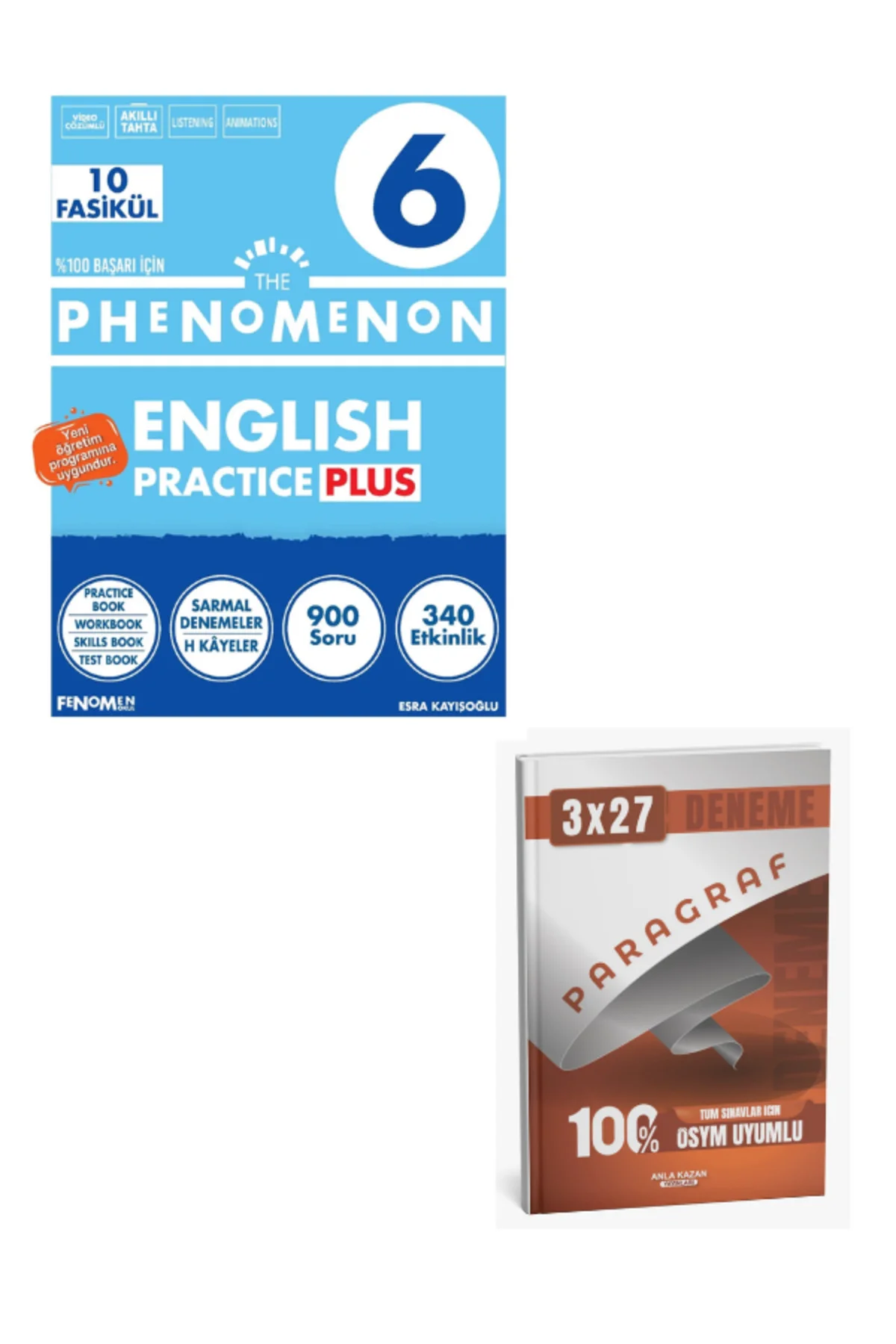 FENOMEN 2027 6 THE PHENOMENON ENGLISH PRACTICE PLUS (10 FASİKÜL)+ Anla Kazan Paragraf
