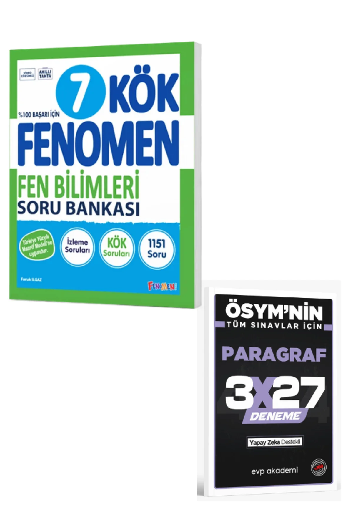 Fenomen 2027 7. Sınıf Fen Bilimleri Kök Soru Bankası+ Paragraf Fenomen 2027 7. Sınıf Fen Bilimleri Kök Soru Bankası+ Paragraf