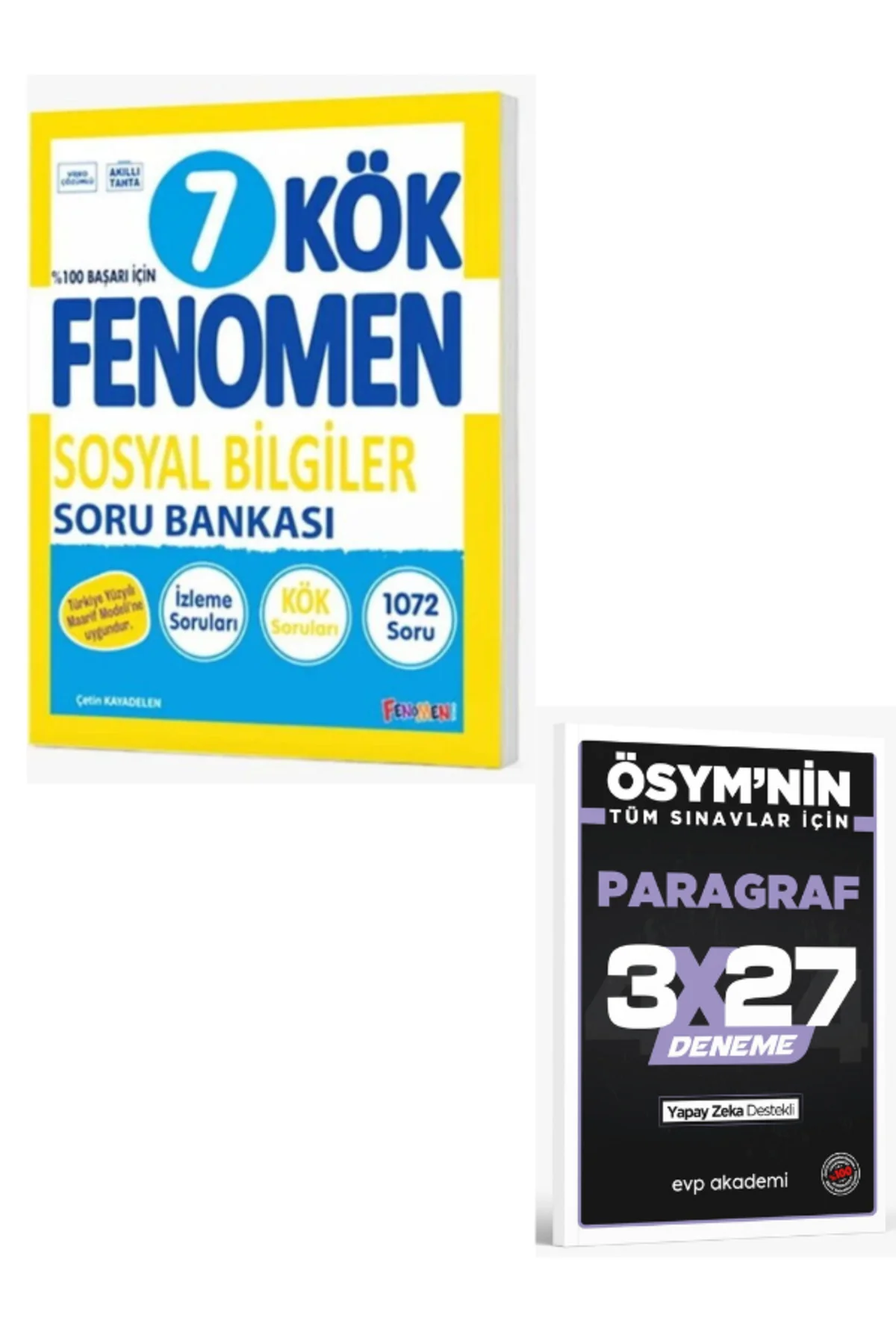 Fenomen 2027 7. Sınıf Sosyal Bilgiler Kök Soru Bankası+EVP Akademi Paragraf