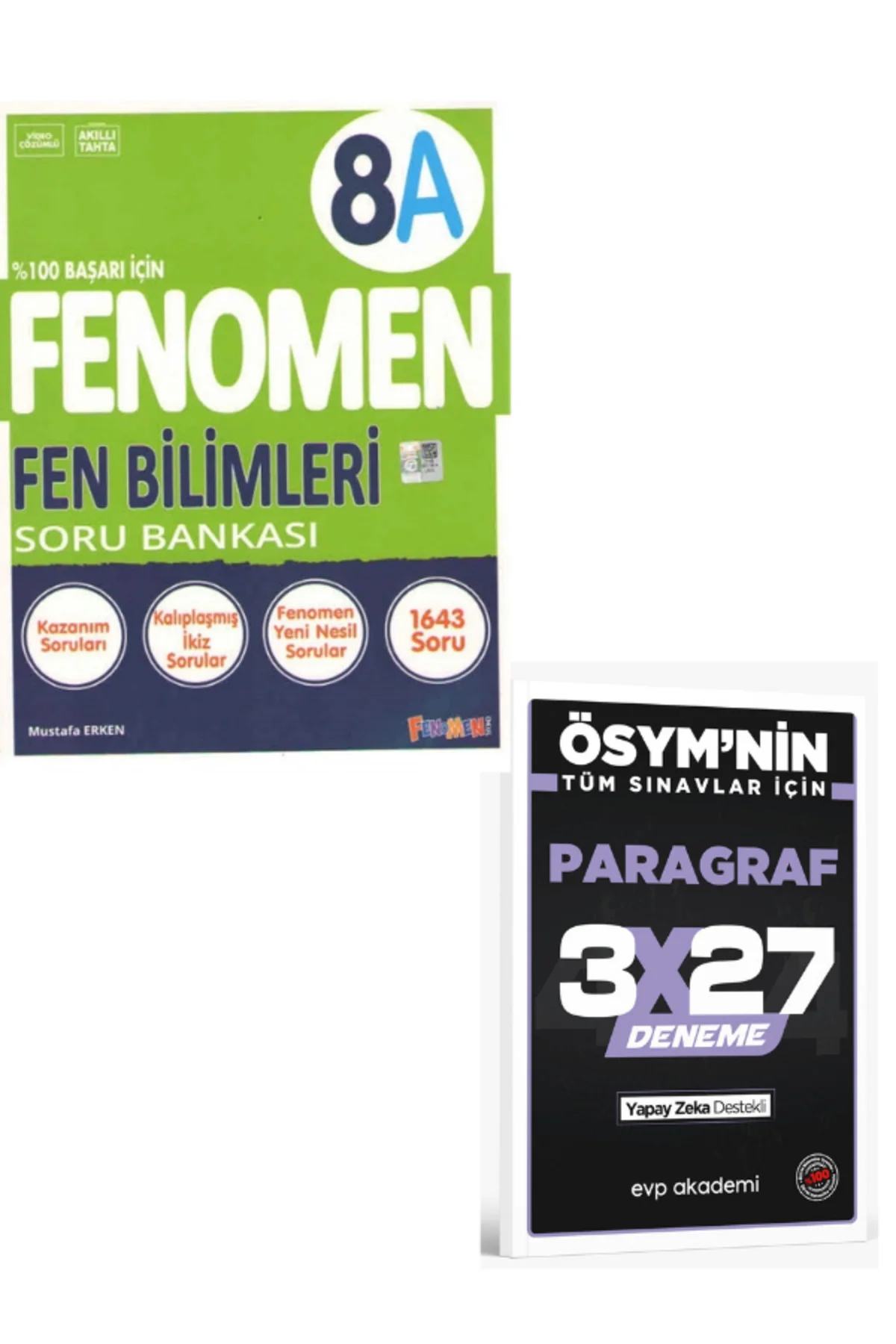 FENOMEN 2027 8 FEN BİLİMLERİ SORU BANKASI (A)+ EVP Akademi Paragraf FENOMEN 2027 8 FEN BİLİMLERİ SORU BANKASI (A)+ EVP Akademi Paragraf