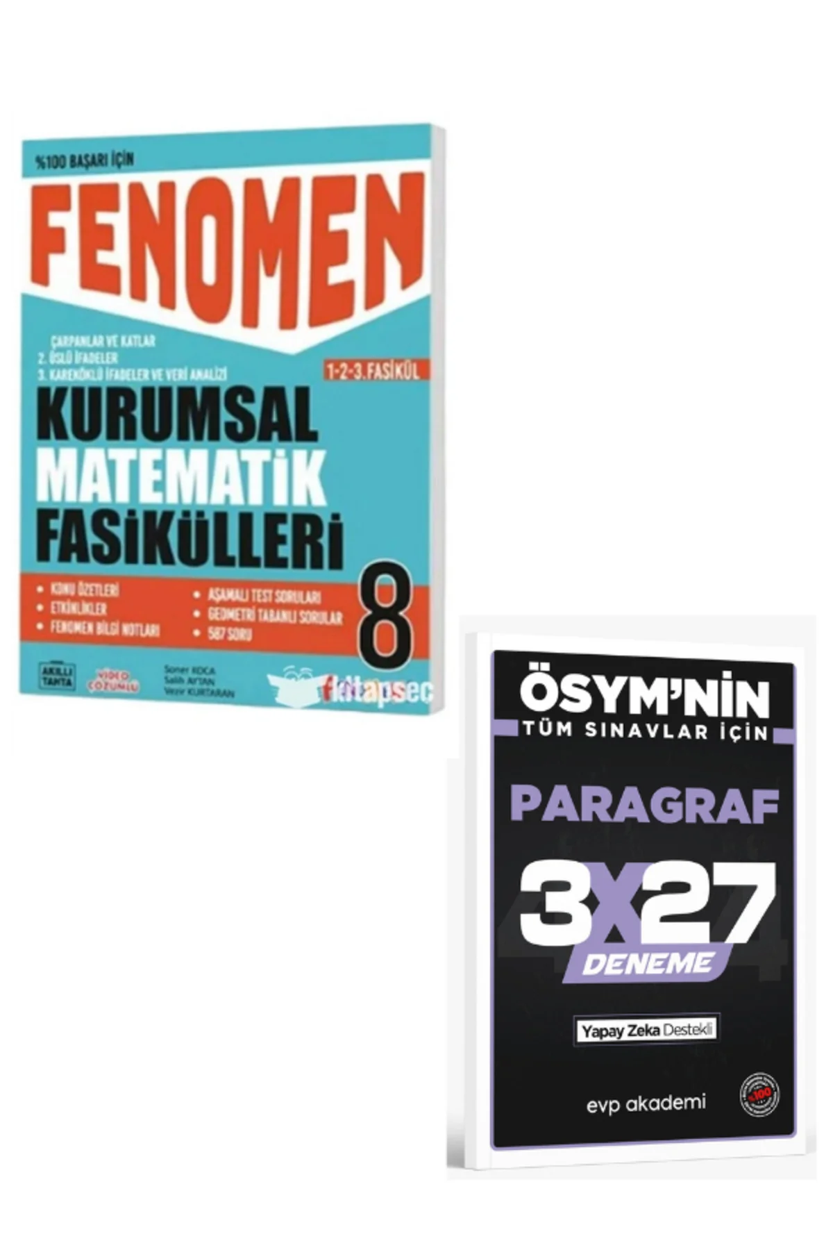 FENOMEN 2027 8 KURUMSAL MATEMATİK FASİKÜLLERİ (1-2-3. FASİKÜL)+ EVP Akademi Paragraf FENOMEN 2027 8 KURUMSAL MATEMATİK FASİKÜLLERİ (1-2-3. FASİKÜL)+ EVP Akademi Paragraf