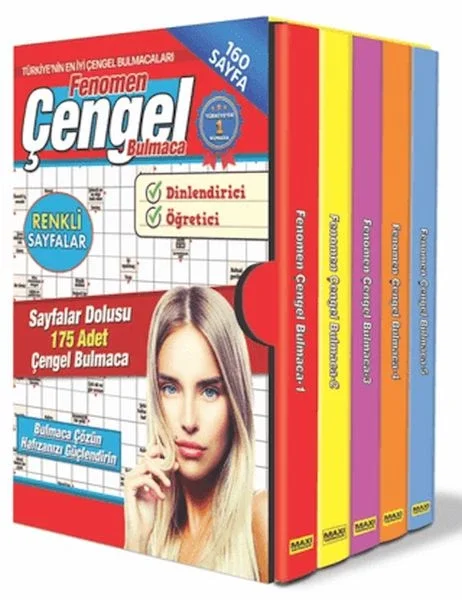 Fenomen Çengel Bulmaca Seti - 5 Kitap Fiyatı, Yorumları ve Özellikleri