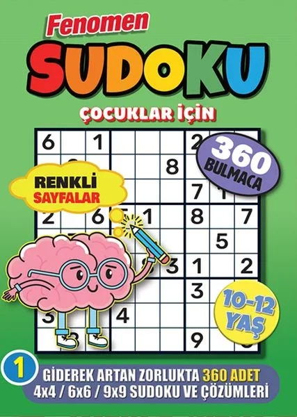 Fenomen Çocuklar İçin Sudoku 10-12 Yaş Fiyatı, Yorumları ve Özellikleri