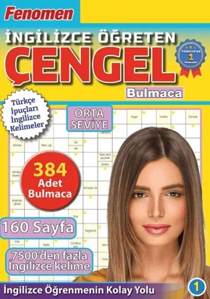 Fenomen İngilizce Öğreten Çengel Bulmaca Orta Seviye-1 Fiyatı, Yorumları ve Özellikleri