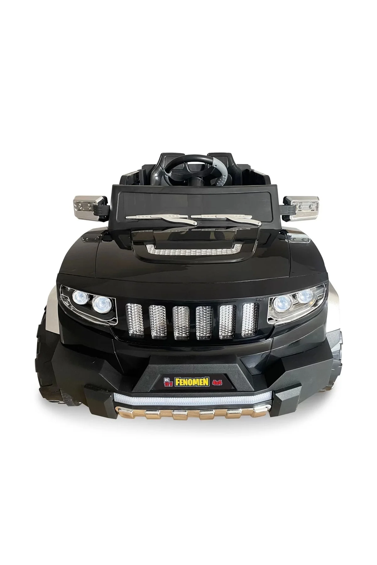 Fenomen Kumandalı Akülü Araba Akülü Jeep 4x4 12 Volt / Siyah