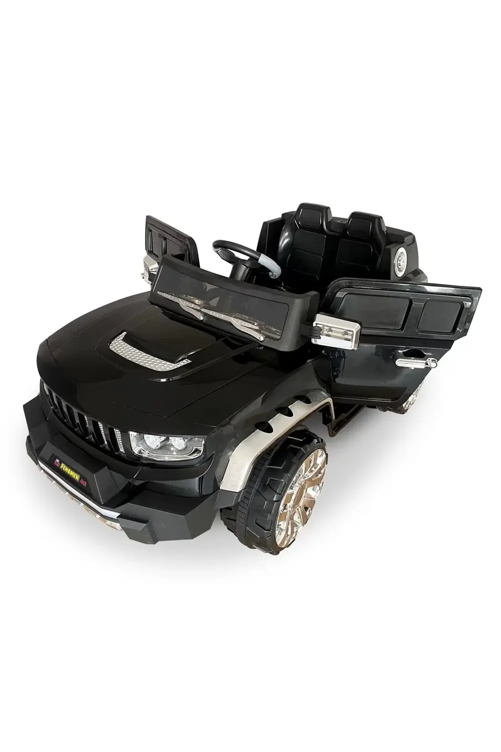 Fenomen Kumandalı Akülü Araba Akülü Jeep 4x4 12 Volt / Siyah