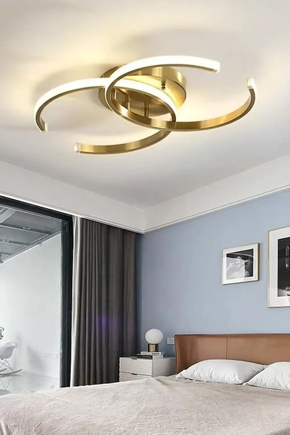 Fer Avize Noris Modern Tasarım Eskitme Renk Salon Mutfak Hol Beya