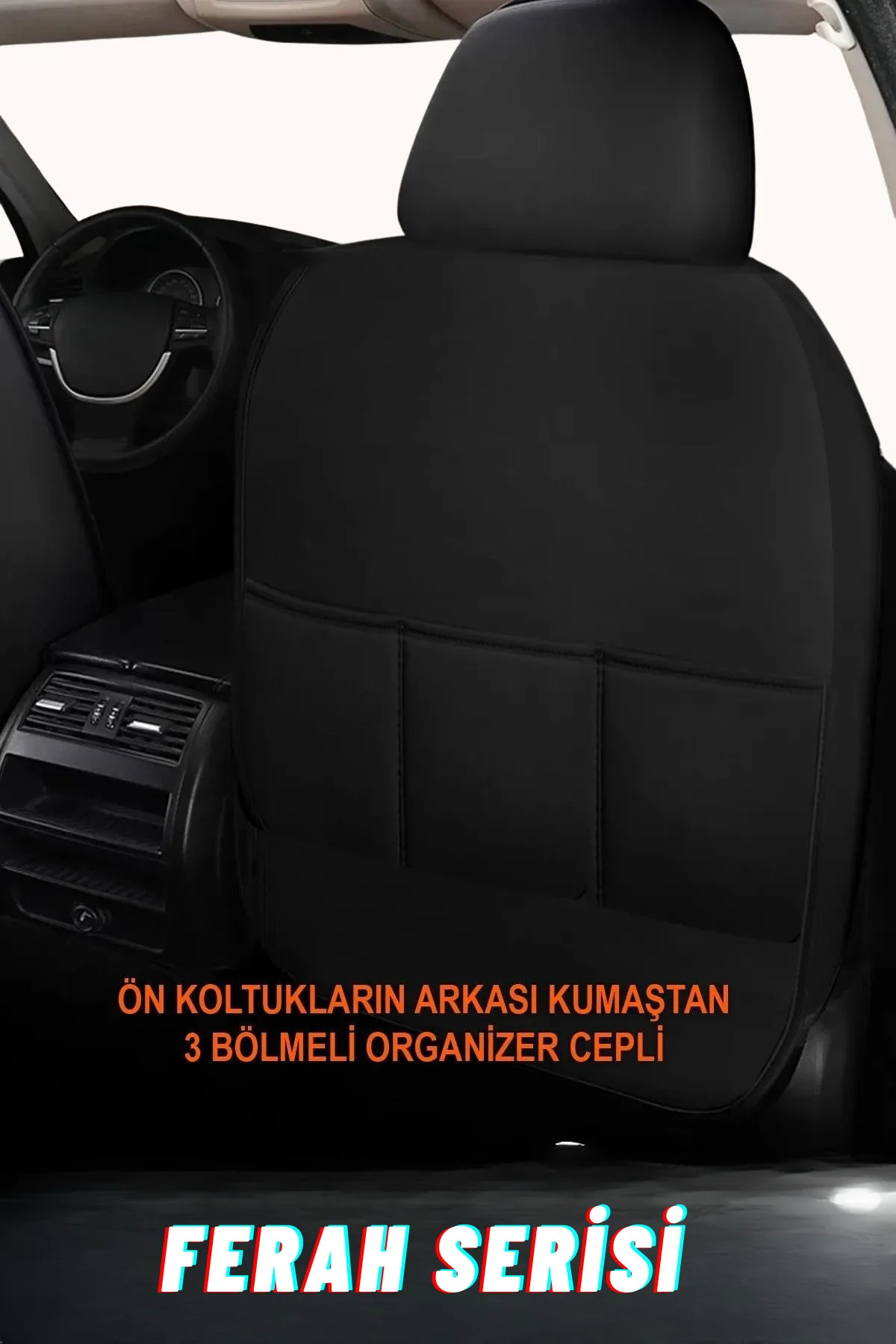 Ferah Serisi Jakar Oto Koltuk Kılıfı Siyah Fiyatı, Yorumları ve Özellikleri
