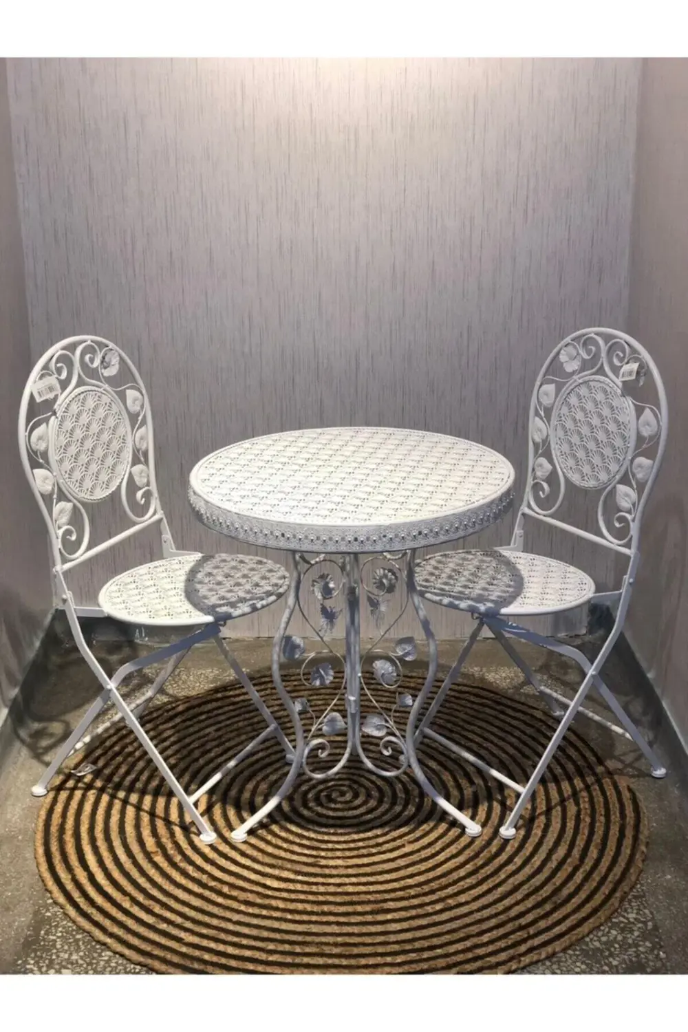 Ferforje Masa Sandalye Takımı