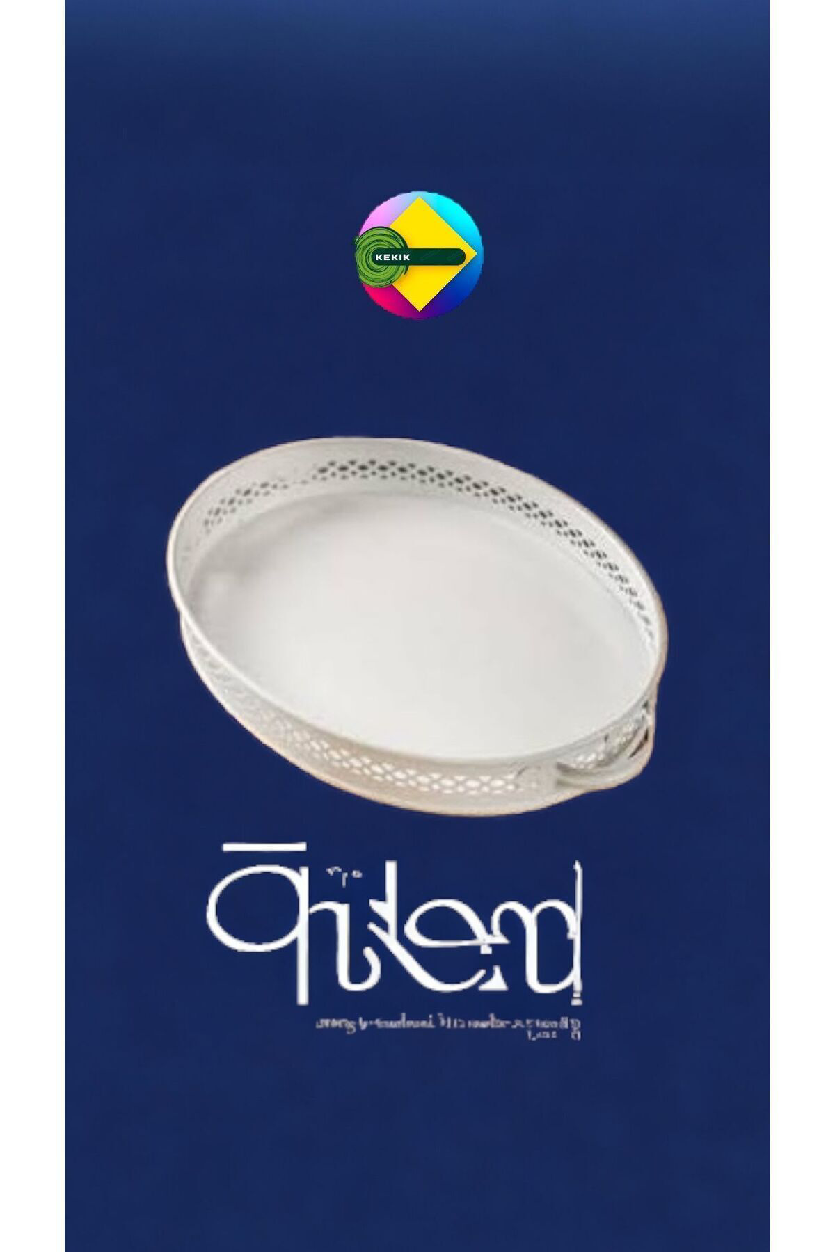 Kekikdükkan Ferforje Oval Sunum Teps