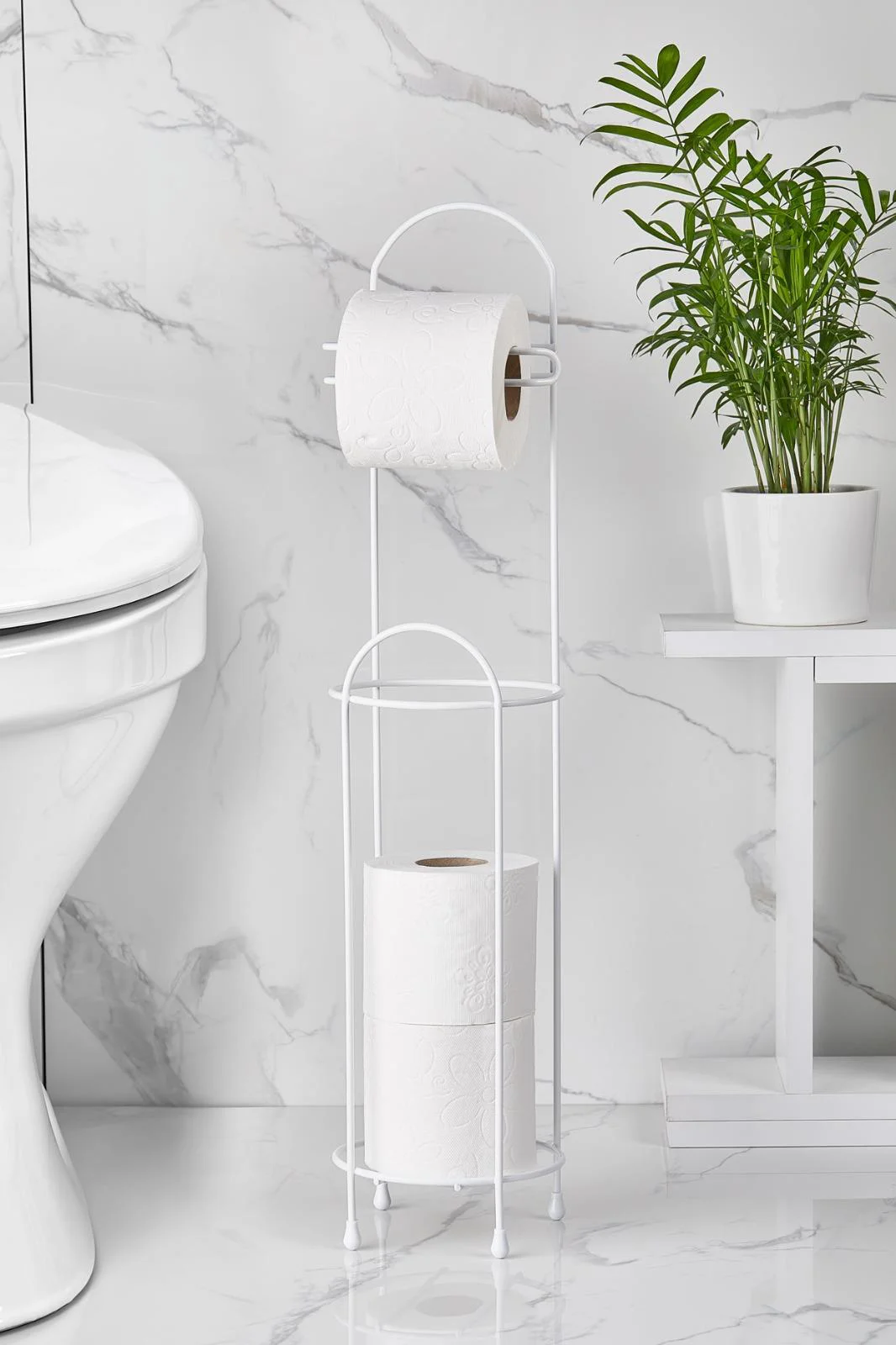Ferforje Wc Tuvalet Kağıtlık Beyaz Ferforje Wc Tuvalet Kağıtlık Beyaz