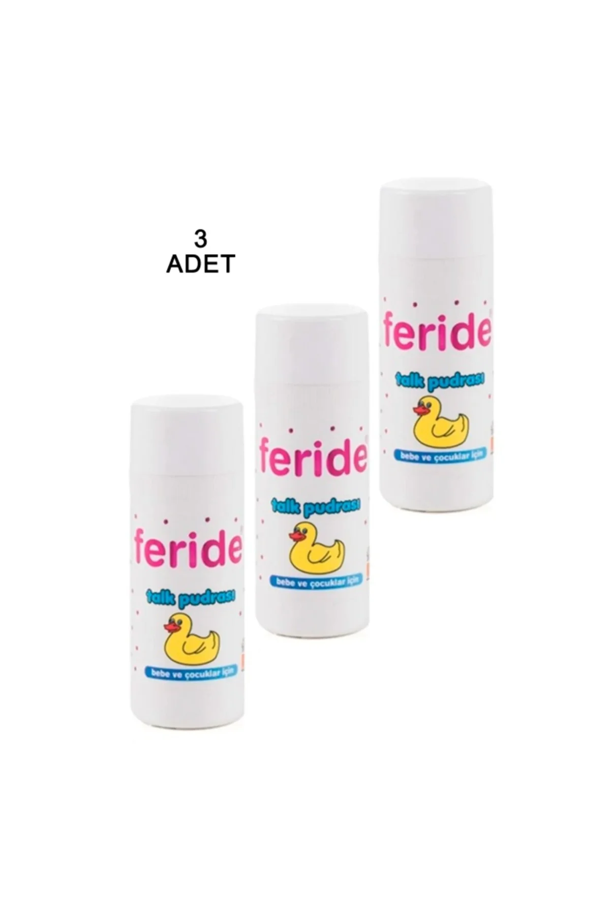 Feride Serpme Talk Pudrası 75 Gr. 3 Adet
