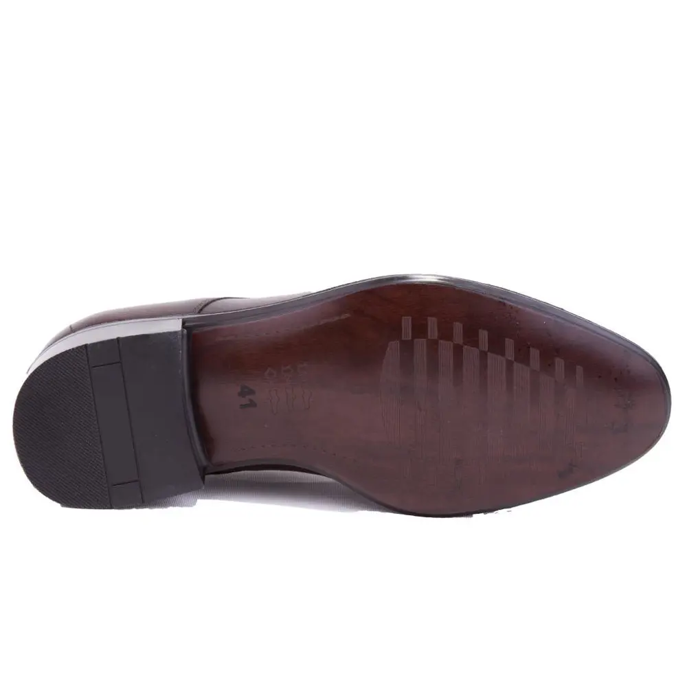 fermend 119 Kahve Klasik Deri Erkek Ayakkabı