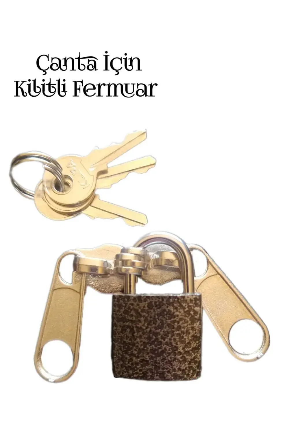 FERMUAR TEPE BAŞLIK KİLİT TAKMALI