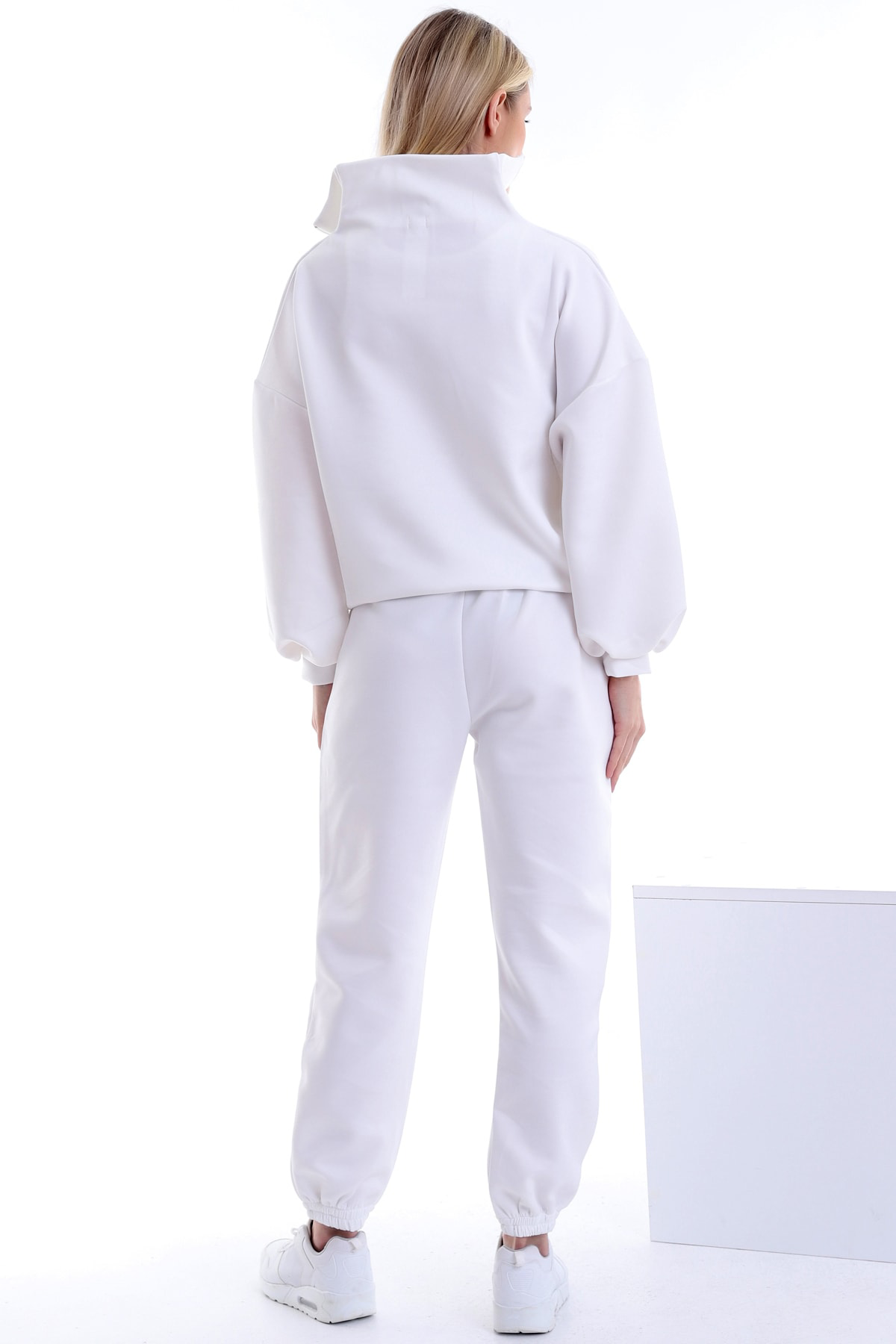 Dreamlike Fermuarlı Dik Yakalı Cepli Yumuşak Ve Rahat Spor Eşofman Takım
