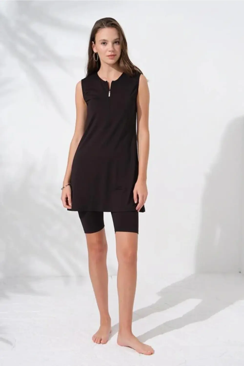 Fermuarlı Kolsuz Testtür Mayo 231901