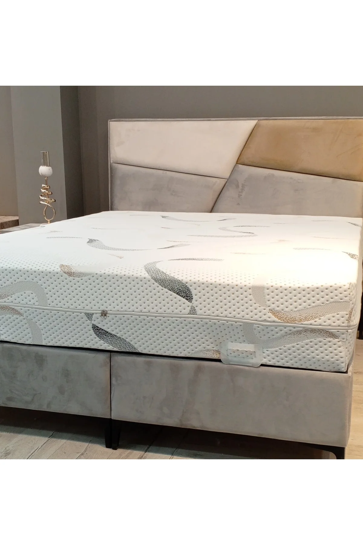 Fermuarlı Yatak Kılıfı.90*190