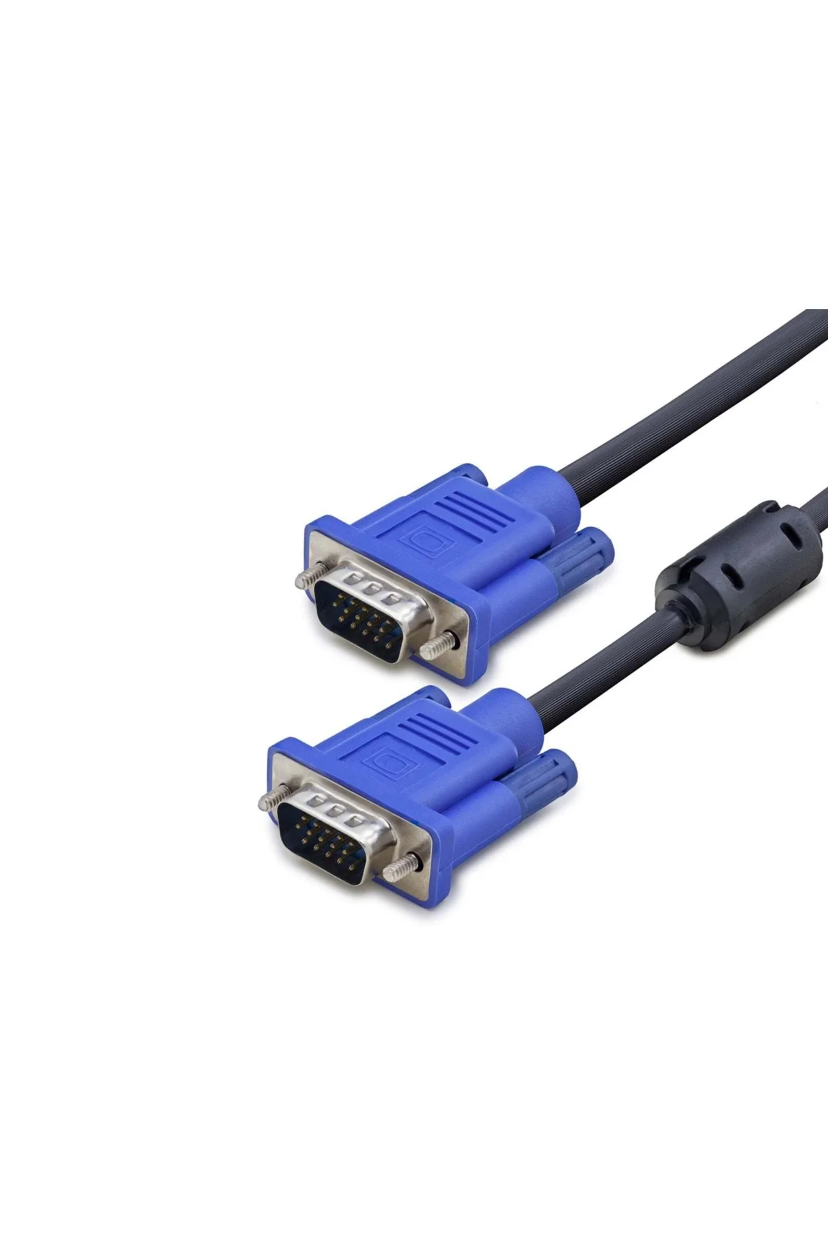 Ferrit Filtreli Vga Kablo 1.5M Siyah - D-Sub 15 Pin Ferrit Filtreli Vga Kablo 1.5M Siyah - D-Sub 15 Pin