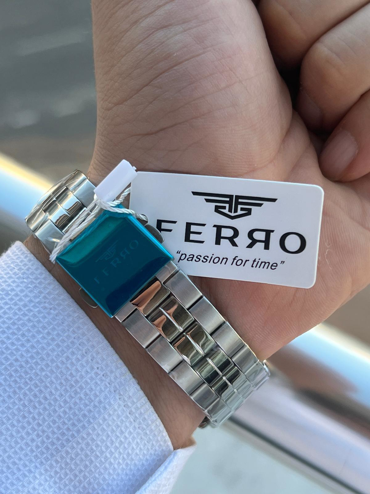 Ferro 2 Yıl Garantili Otomatik Mekanizma 3 Atm Su Geçirmez Çelik Ferro 2 Yıl Garantili Otomatik Mekanizma 3 Atm Su Geçirmez Çelik