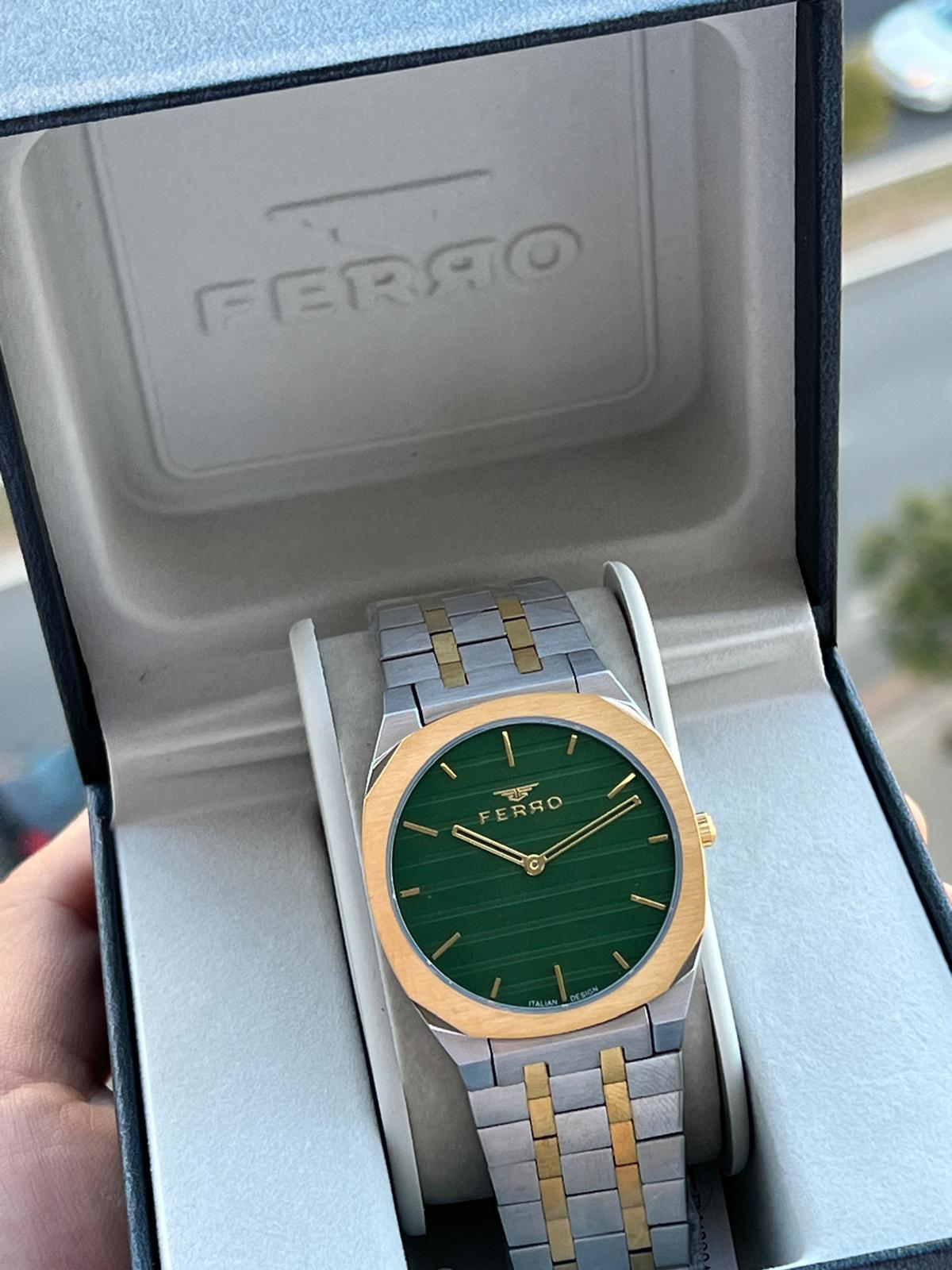 Ferro Çelik Kordon 30 Mt Suya Dayanıklı Erkek Kol Saati EF4300-D1 Ferro Çelik Kordon 30 Mt Suya Dayanıklı Erkek Kol Saati EF4300-D1