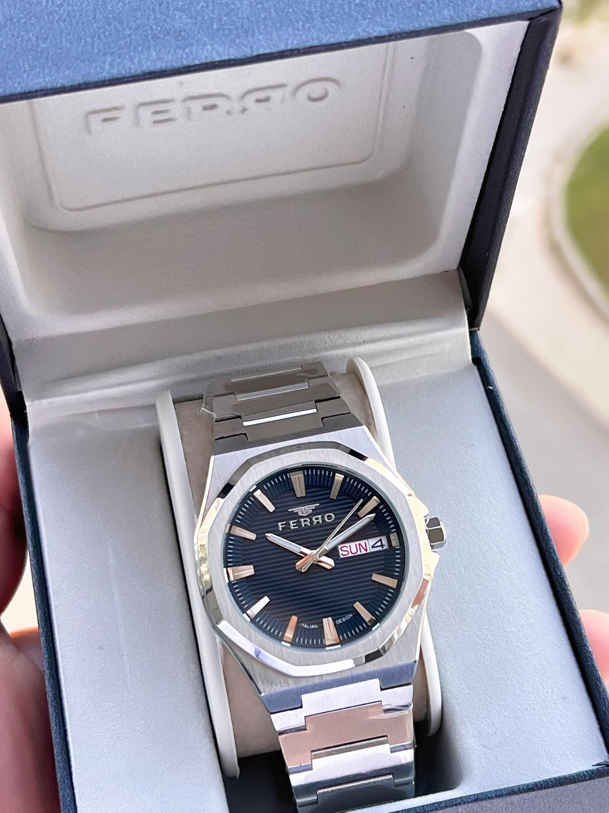 Ferro Çelik Kordon Nişan Ve Damat Saati Olarak ITALIAN DESIGN 3 A Ferro Çelik Kordon Nişan Ve Damat Saati Olarak ITALIAN DESIGN 3 A