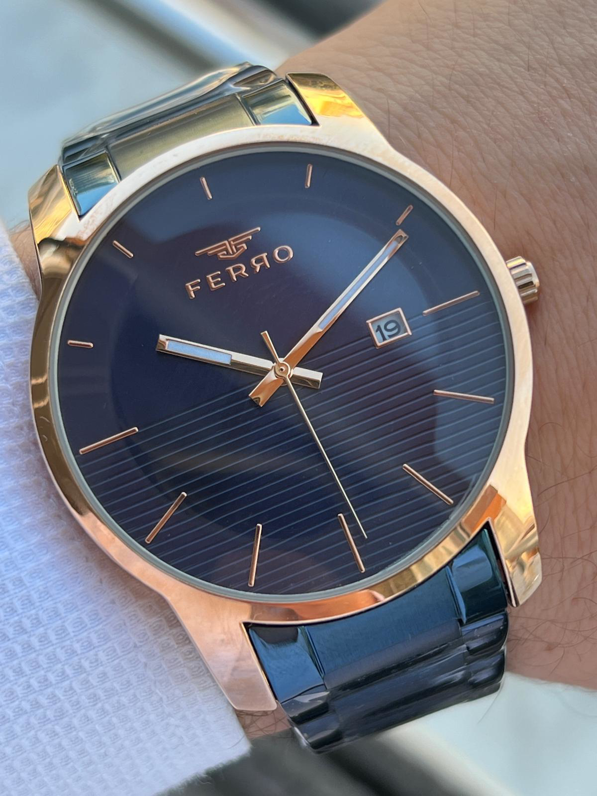 Ferro Çelik Kordon İTALIAN DESIGN 3 Atm Suya Dayanıklı 2 Yıl Gara